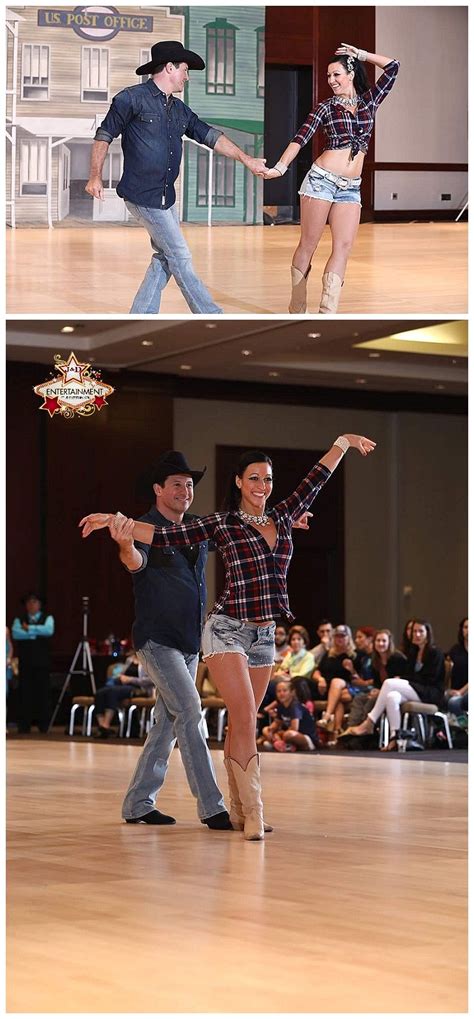Country Dance Couple Houston Professional Dancers Dance Instruction