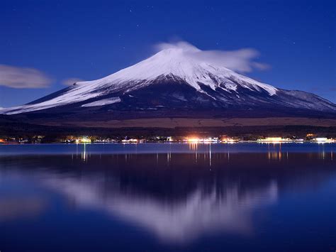 Wallpaper Mount Fuji Japan Volcanoes Nature Mountain 1600x1200