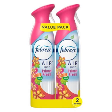 Febreze Island Fresh With Gain Scent Odor Eliminating Air Freshener 2