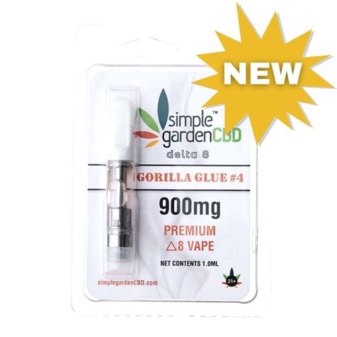 900mg Delta 8 Thc Vape Gorilla Glue 4 Flavor Buy Delta 8 Thc Vapes