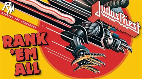 Judas Priest Albums Ranked From Worst To Best Rank Em All Youtube
