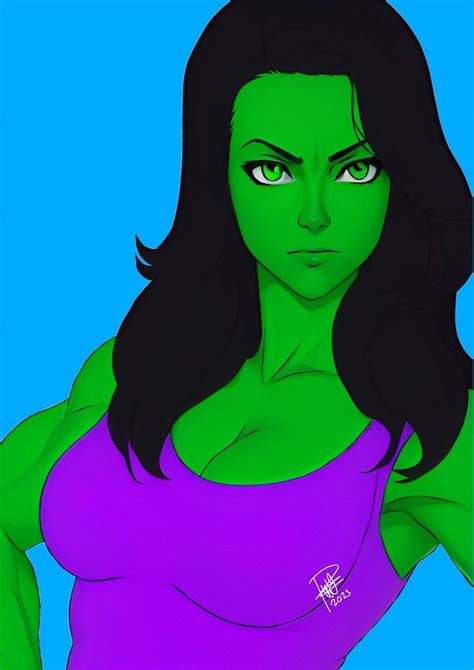 She Hulk By Rudytalla On Deviantart
