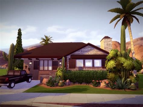 Casa Arizona No Cc By Melcastro91 At Tsr • Sims 4 Updates Sims 4
