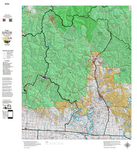 Idaho General Unit 48 Land Ownership Map Map By Idaho Huntdata Llc