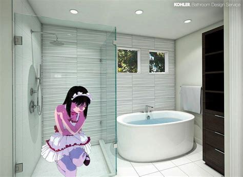 Bathroom Background Anime Bathroom Design