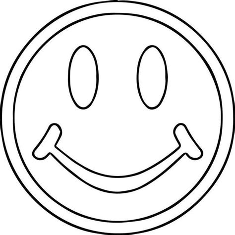 Big Smiley Face Coloring Pages Face Smiley Face Happy Face Clip Art