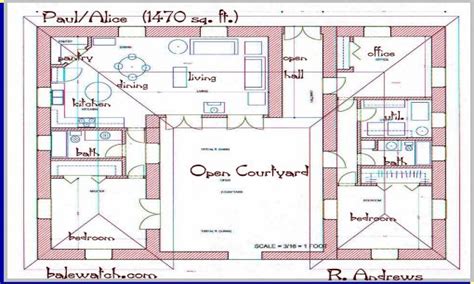 L shaped house plans australia. U shaped House Plans One Story L- shaped House Plans, l ...