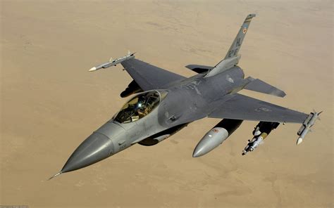 General Dynamics F 16 Fighting Falcon Hd Wallpaper