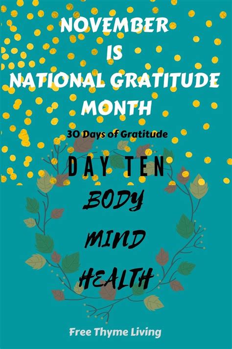 November Is National Gratitude Month Video Good Morning Quotes