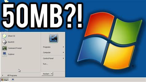 The 50mb Windows 7 Cd Overview And Demo Youtube
