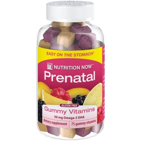 Nutrition Now Prenatal Gummy Vitamins 75 Ct Kroger