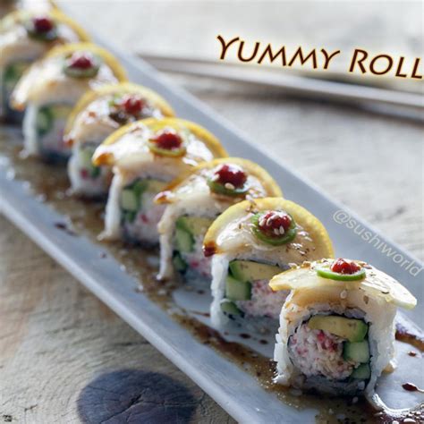 Yummy Roll Is Yummy In The Tummy Sushi World
