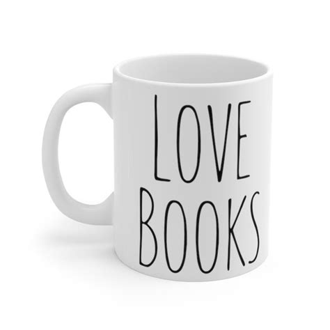 love books mug book lover t bookish mug t for reader etsy