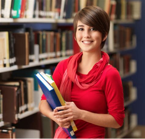 Attractive Women Studying In The Library Just Waiting For Men To Tell