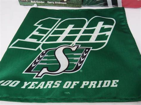 Kaori miyazono wearing a sask. Saskatchewan Roughrider Merchandise