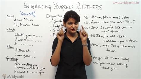 Use the first paragraph to introduce yourself, the second for your request, and the third to thank the reader for his or her consideration. How to Perfect Introduce Yourself# - YouTube