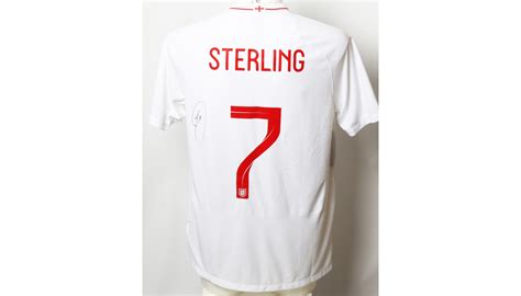 The shirt is suitable enough for everyday trips to college, university, bookstore, gym, coffee shop, pizza parlor, clubhouse, or burger joint. 2018 FIFA World Cup Raheem Sterling Signed England Shirt ...