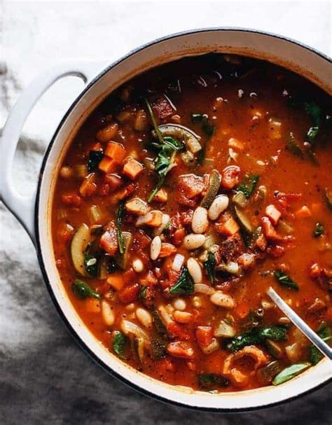 1/ vegetable beef soup 290 calories (1 serving) 1 tsp olive oil 1 garlic 1/2 onion 1/2 medium carrot 1/2 potato 4 cabbage chicken soup 310 calories (1 serving) 1 tsp olive oil 1/4 onion 4 oz boneless chicken thights 1/2 medium. 15+ HEALTHY WEIGHT LOSS SOUPS (UNDER 200 CALORIES) - The ...