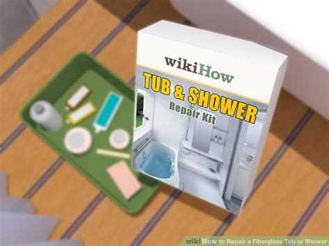 Wiggle the handle and pull it off. How to Repair a Fiberglass Tub or Shower: 15 Steps (with ...