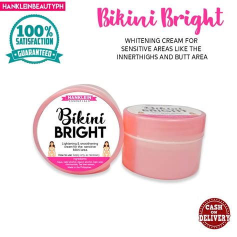 Bikini Bright Innerthigh Whitening Cream Shopee Philippines