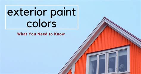 How To Choose The Perfect House Paint Color