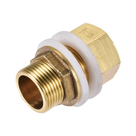 Bulkhead Fitting G Male Female Tube Adaptor Hose Fitting With Silicone Gaskets For