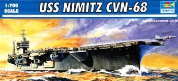 Trumpeter Uss Nimitz Cvn Aircraft Carrier Plastic Model Military