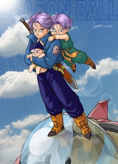 After the split in the timelines, kid trunks becomes this to future trunks. Trunks Briefs | Baby trunks, Baby, Dragon ball