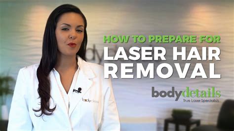 How To Prepare For Laser Hair Removal Treatment Body Details Youtube