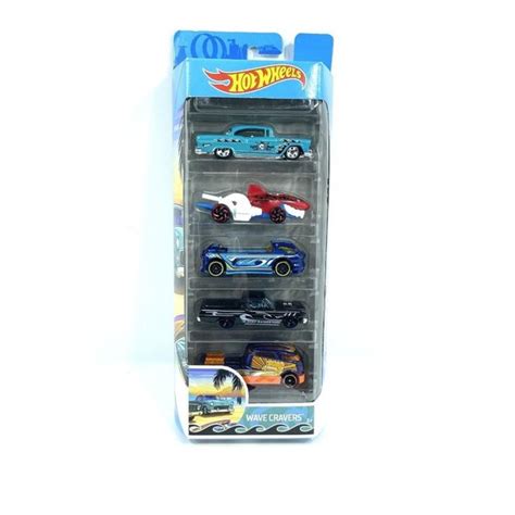 Hot Wheels Toys Hot Wheels 5 Pack 29 Wave Cravers 55 Chevy 65 Ford