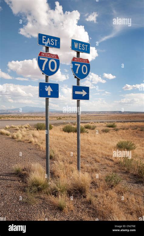 East And West Interstate 70 Signs Hi Res Stock Photography And Images