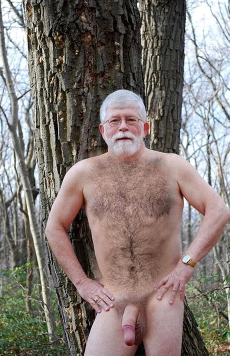 Hairy Uncut Old Men Nude