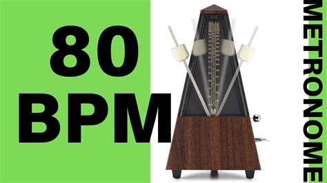 80 Bpm Metronome Click Track 80 Beats Per Minute Chords Chordify