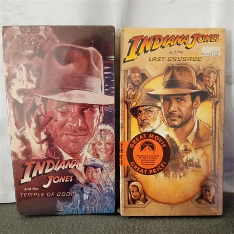 Indiana Jones And The Temple Of Doom Vhs Tape Factory Sealed New Paramount Ayanawebzine