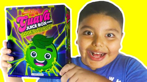 I Got A Guava Juice Box 3 Unboxing Gooey And Glowy Youtube