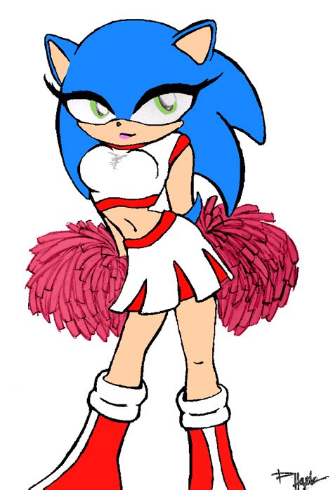 Sexy Female Sonic Colored By Zizum On Deviantart