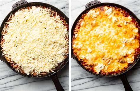 Easy Skillet Lasagna Salt And Lavender