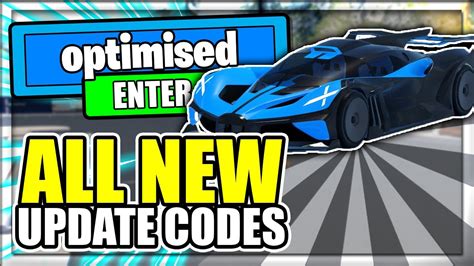 All New Optimization Update Codes Driving Empire Roblox Youtube