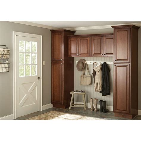 Kitchen cabinets with doors and shelves. Hampton Bay KW1830-COG Assembled 18x30x12 in. Wall Kitchen ...