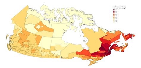 2016 Canadian Census What Of People Responded With Canadian As
