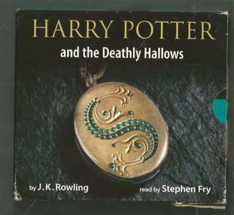 Harry Potter And The Deathly Hallows By J K Rowling Cd Audio 2007