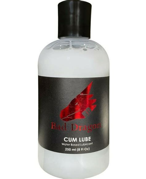 bad dragon 🐉 cum lube water based personal lubricant 8 fl oz discreet packaging 853122004223 ebay