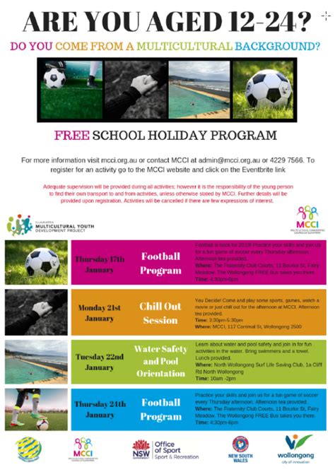 Multicultural School Holiday Program Illawarra Interagency