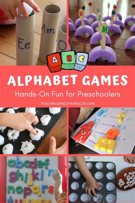 Preschool Alphabet Games Alphabet Activities Preschool Alphabet
