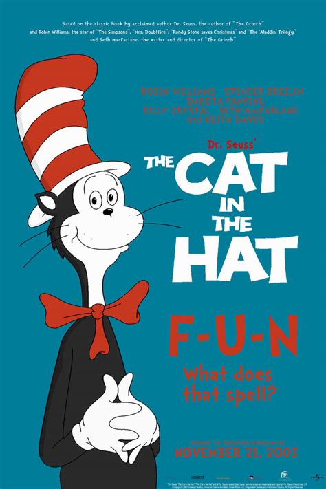 The Cat In The Hat 2003 Movie Poster By Blakeharris02 On Deviantart