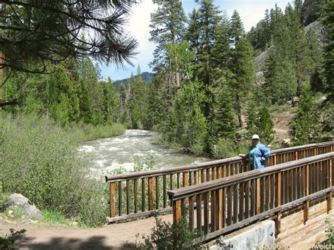 Photo Bridge Over The Middle Fork Of The Stanislaus River At Columns