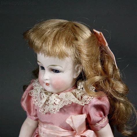 Antique Miniature Dolls Antique All Bisque Mignonette By Jullien
