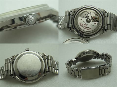 Antique Watch Bar Orient Fineness Ultramatic 35j Incabloc Waterproof