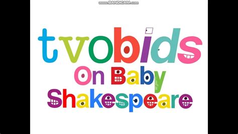Tvokids On Baby Shakespeare Logo Bloopers Take 1 A Different Letter