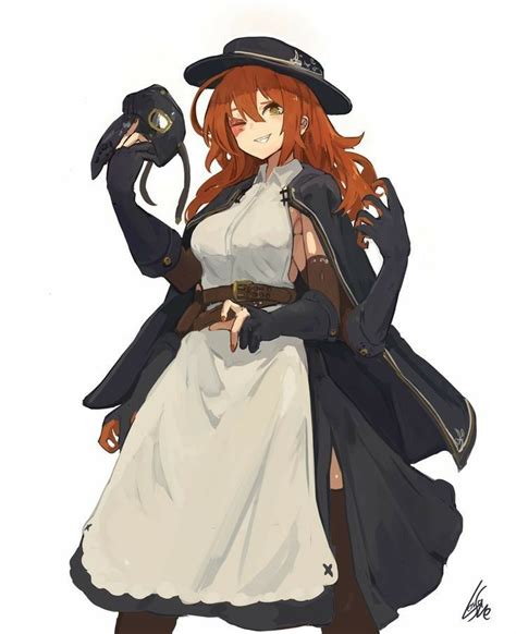 See more ideas about plague doctor, plague, art. Pin by Venus U on Monster Girls | Female character design ...